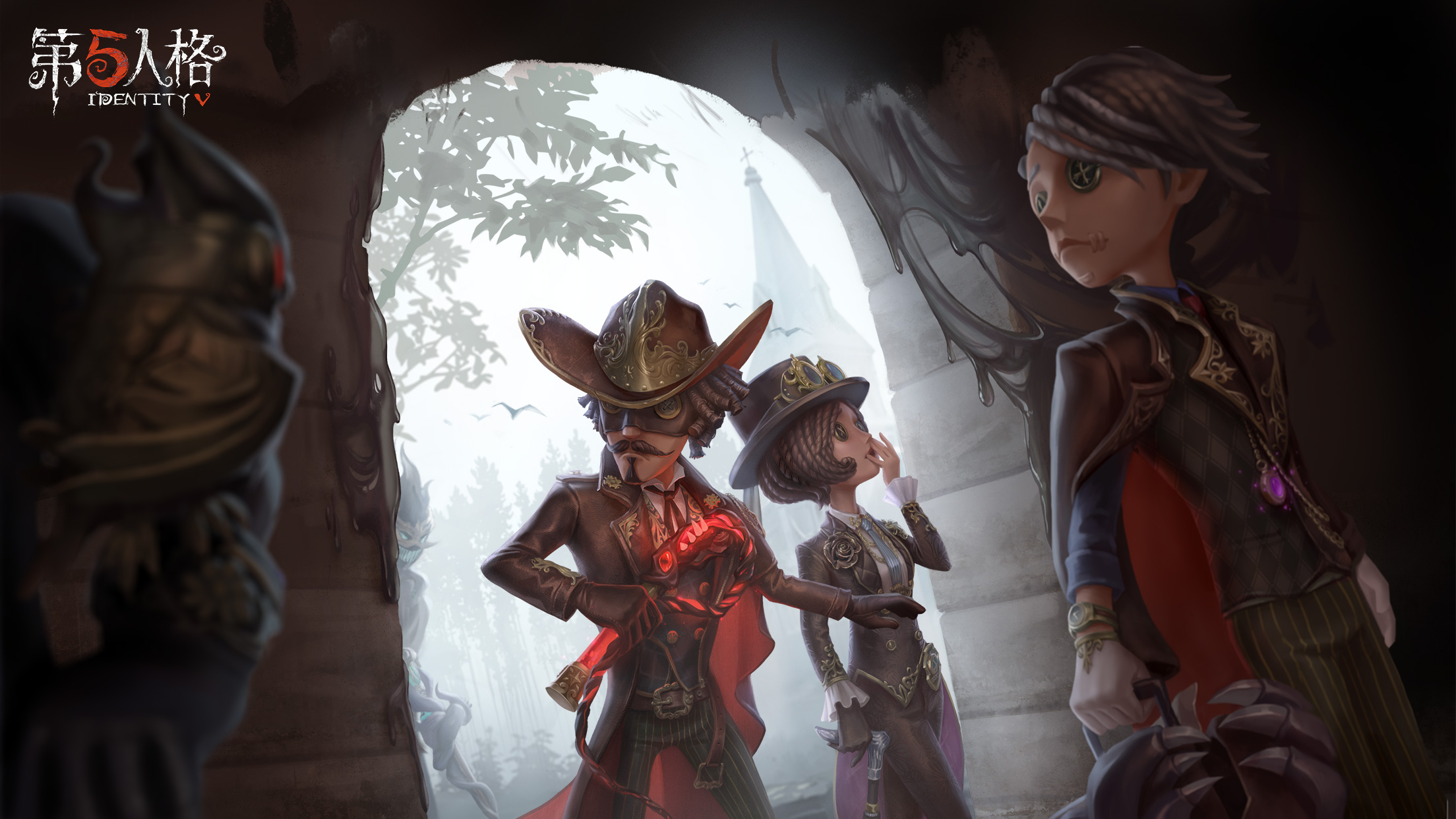 《第五人格》红蝶金皮登场，永夜颂诗开启万圣狂欢！