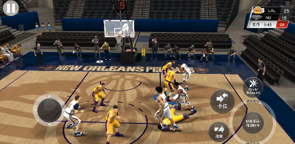 美职篮2K20：运用后撤步投篮动作持球后跳节奏感更强
