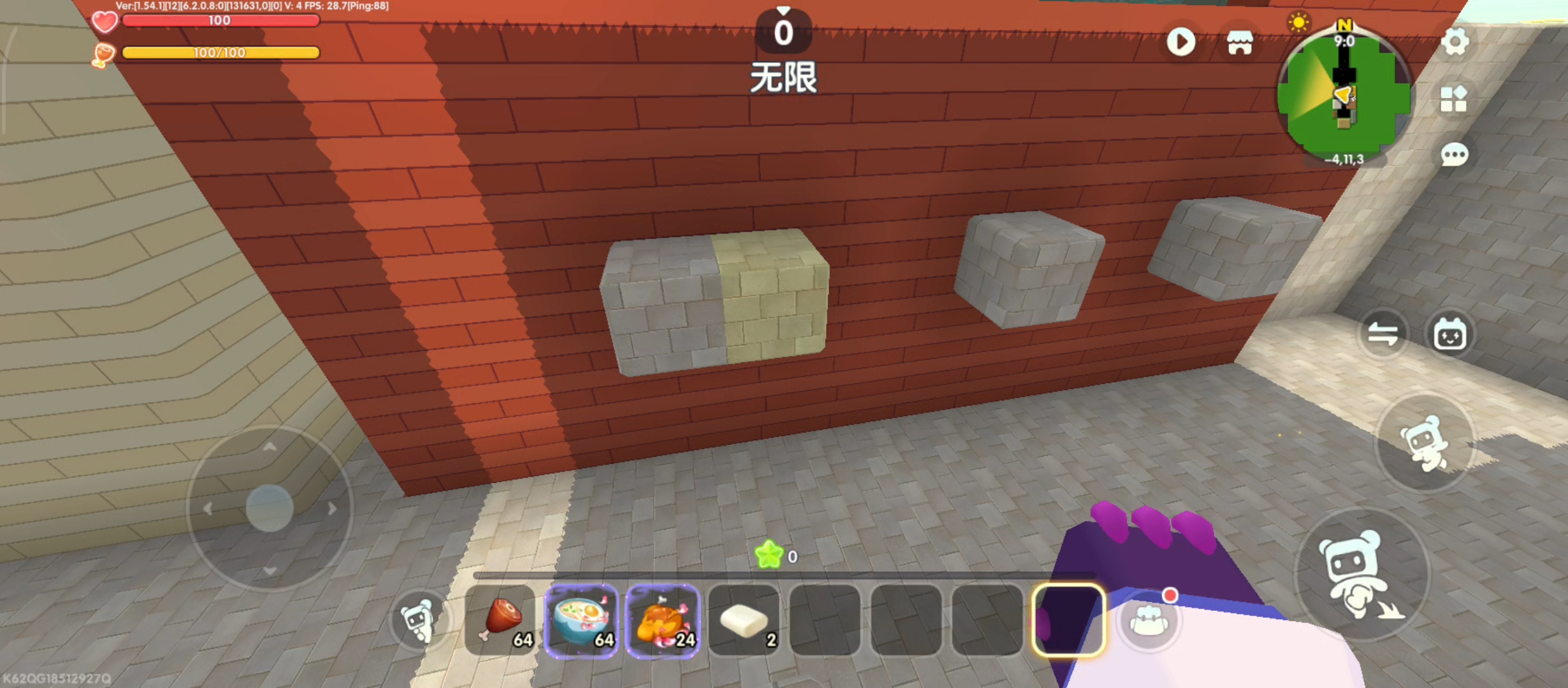 迷你世界挑战，通关街头跑酷，毫无剪辑，视频有点长，这个地图还