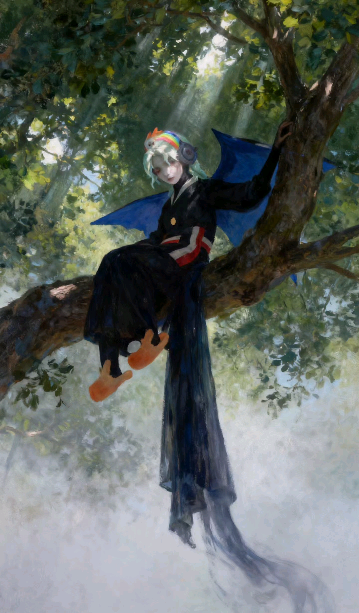 坐在熟悉的角落，目光不自觉地寻找那个身影。明明知道不会出现，