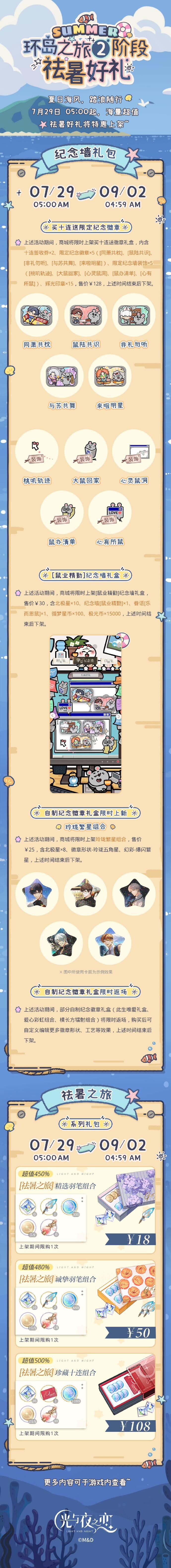 环岛之旅二阶段 | 祛暑好礼