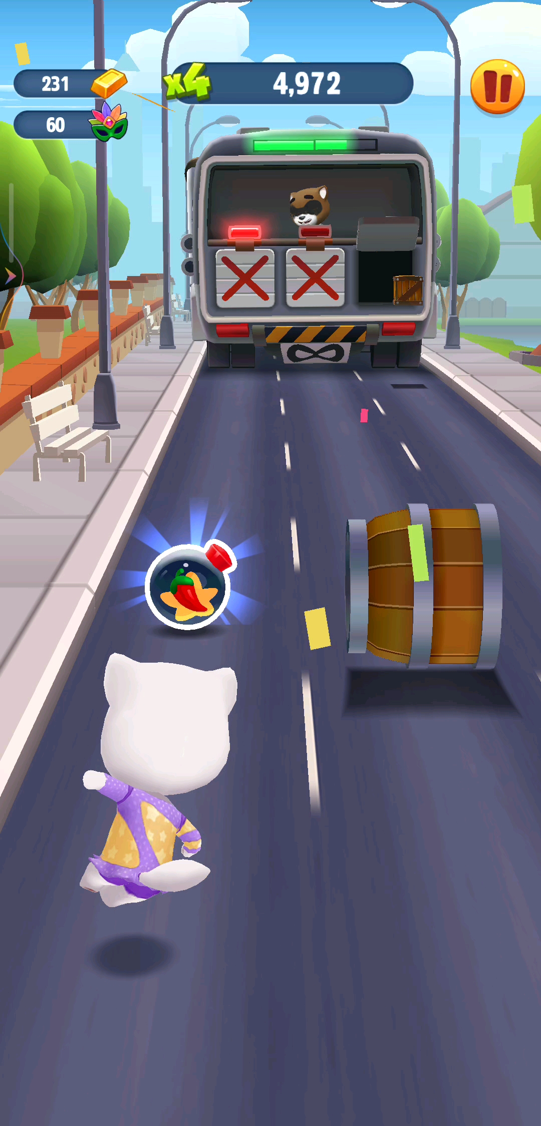 这款游戏叫汤姆猫跑酷，