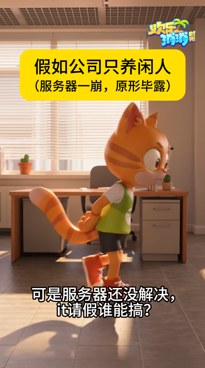 服务器崩了！it请假谁能搞定？