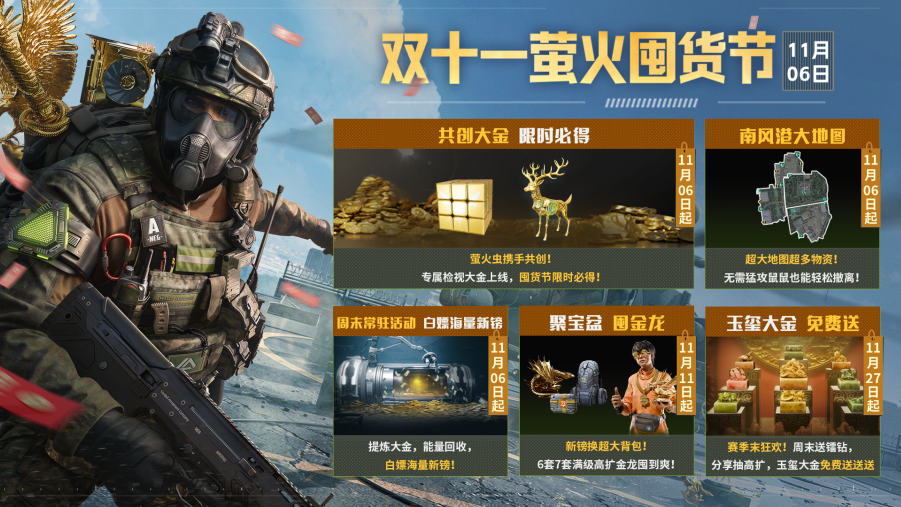 囤货节日历速览！必得共创大金，白嫖镭钻新镑！超多福利别错过！