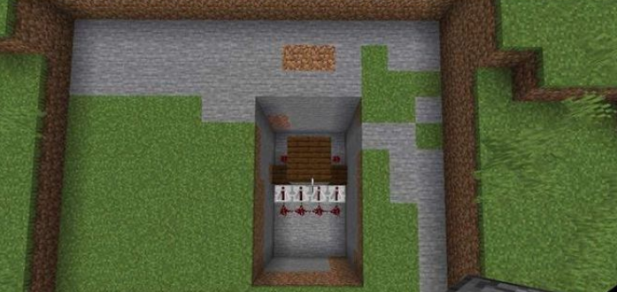 我的世界：地板机关的制作方法，帮助玩家隐藏物品