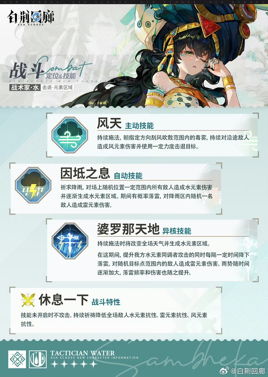 同调者技能介绍 | 瓦卡莎