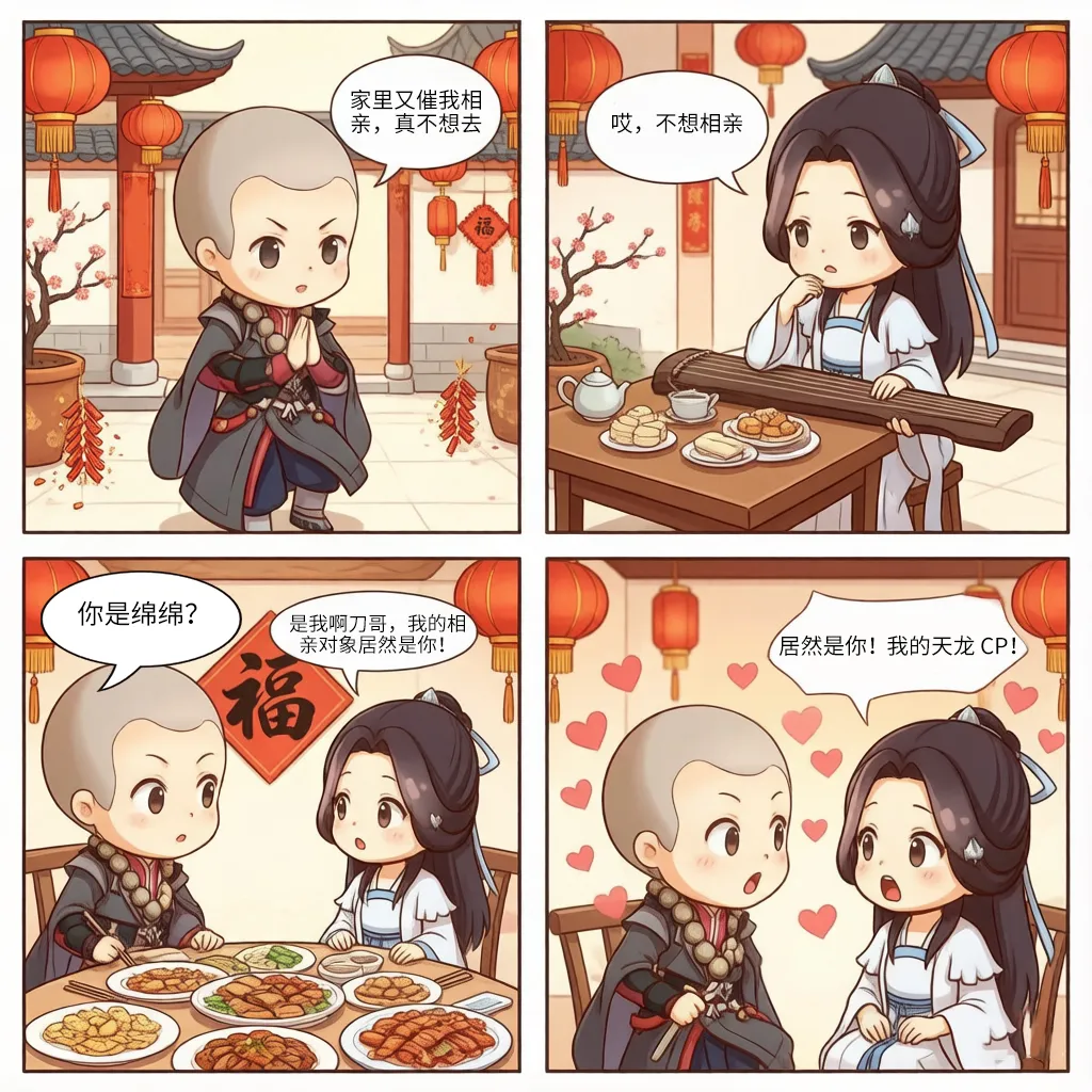 内含福利丨一键 AI 画江湖！新年趣事投稿，京东卡和游戏礼包等你来拿