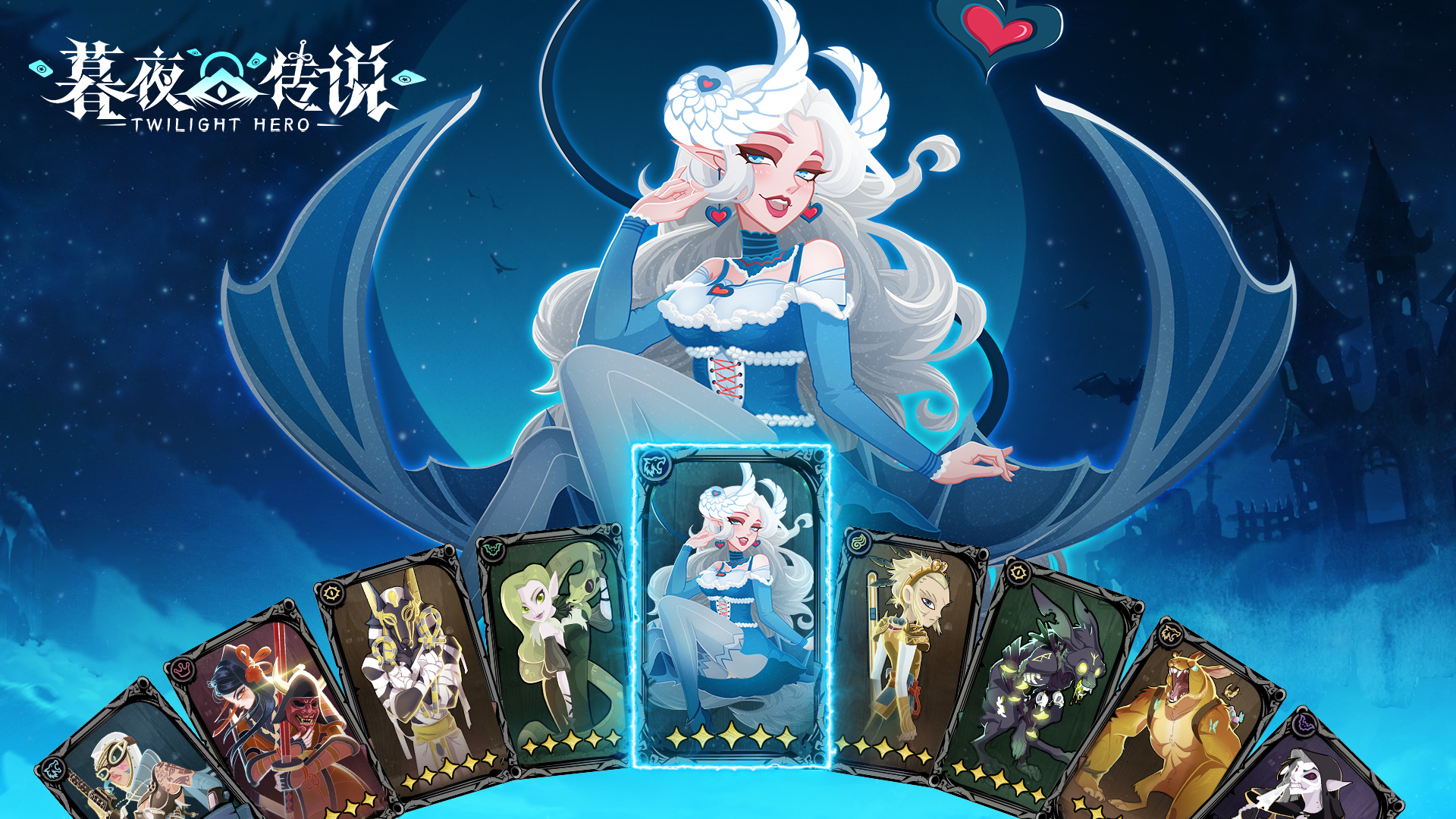 《暮夜传说》哥特画风炸裂！把克苏鲁玩成暗黑童话