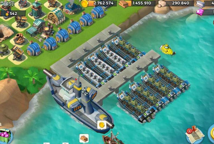 海岛奇兵：航空母舰9级以后看运气，那之前要怎么打？