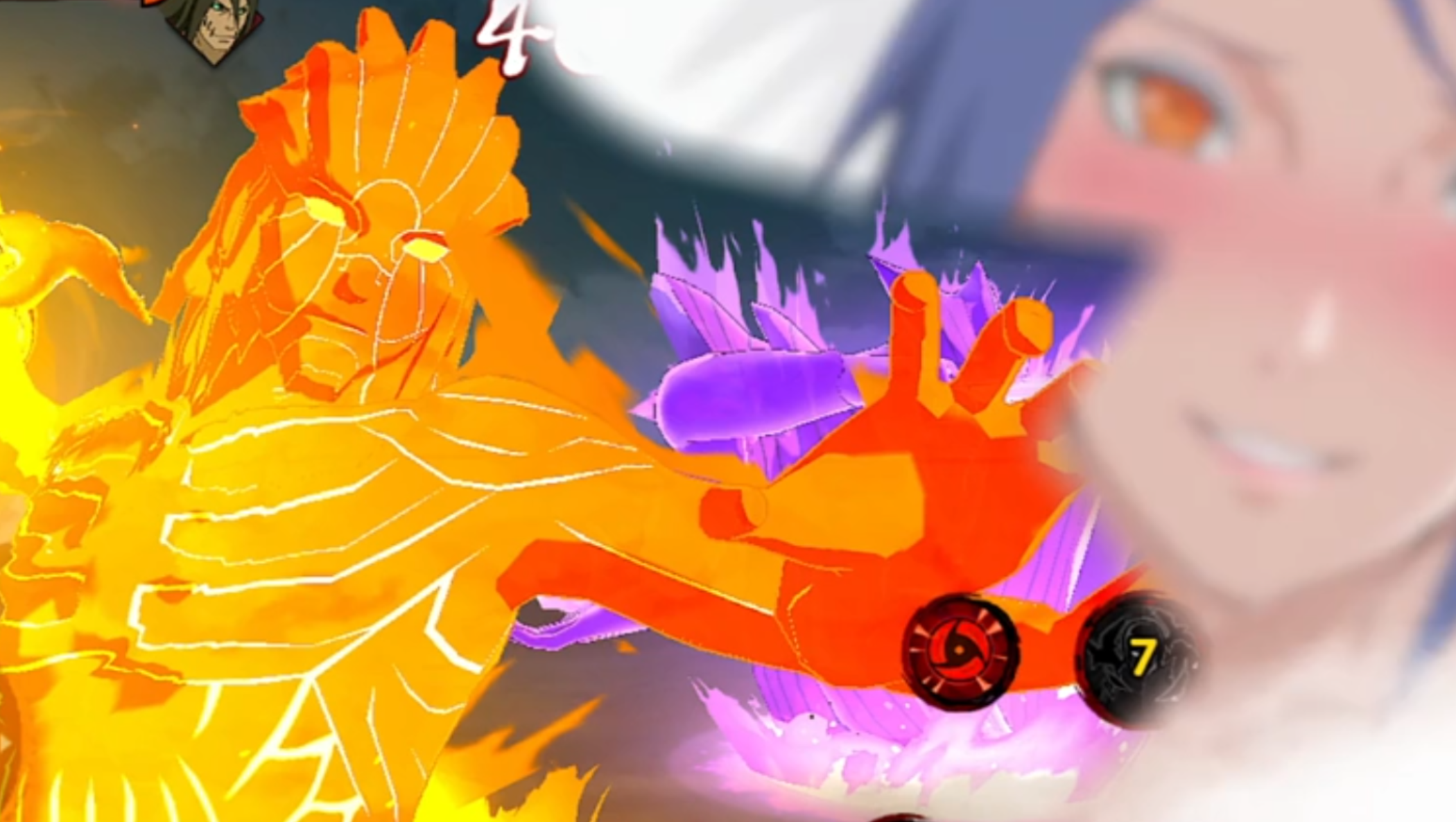 怒秽土鼬三蓝叉穿三！