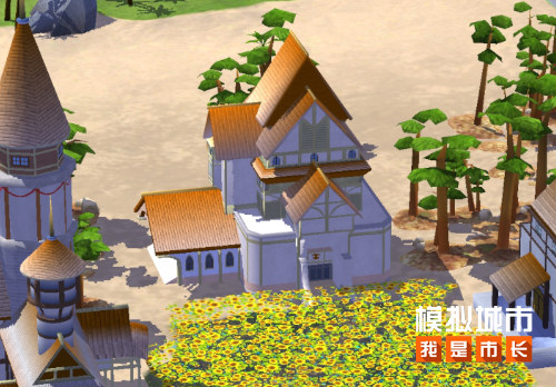 《模拟城市：我是市长》用砖木塔楼构筑你的复古街区