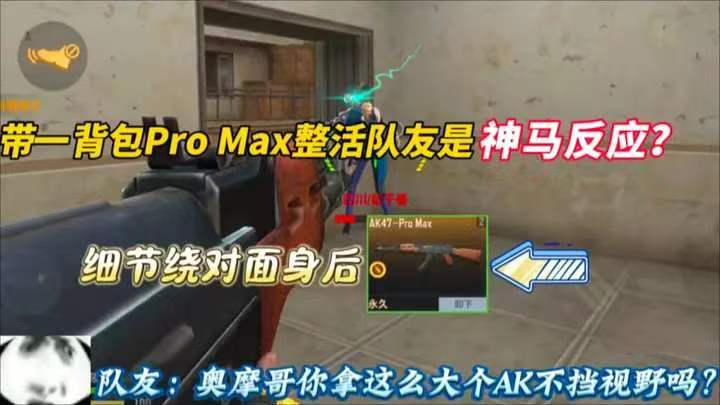 带一背包ProMax整活队友是神马反应