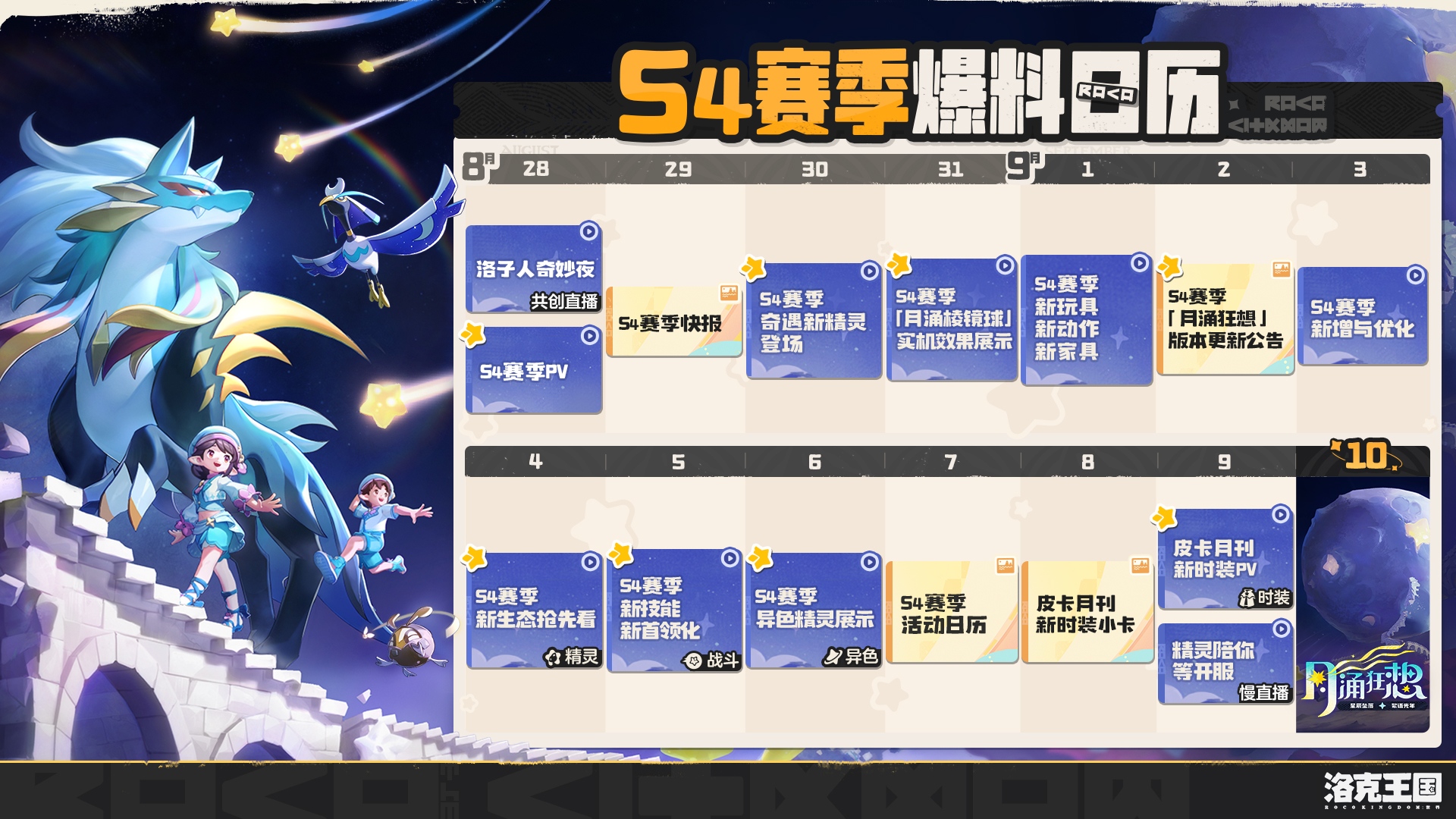 S4赛季「月涌狂想」爆料日历来袭！