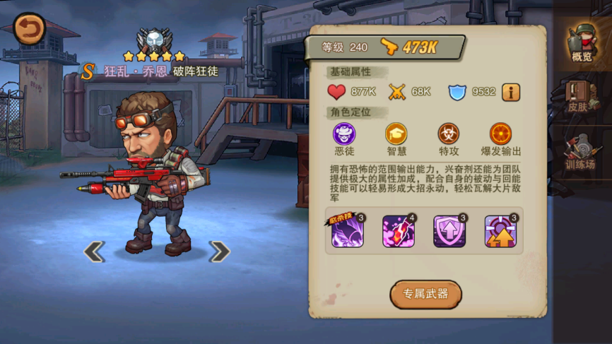 厄徒阵营角色分析