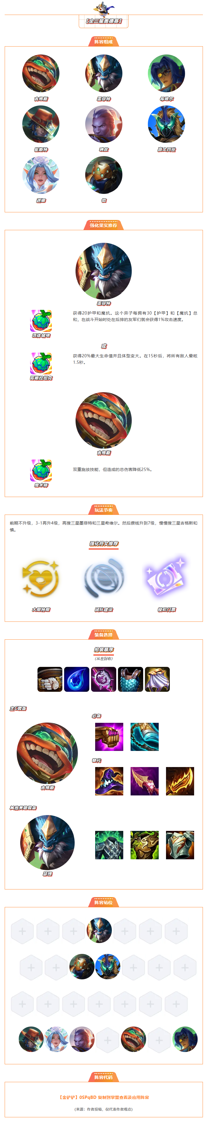 四套「天下无双格斗大会」阵容来袭！无需变阵，轻松把控对局！快来看看运营详解吧~