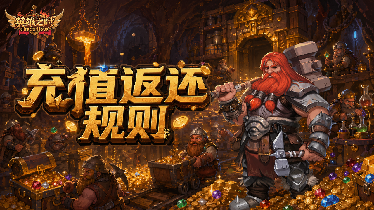 《英雄之时》凯旋测试充值返还说明