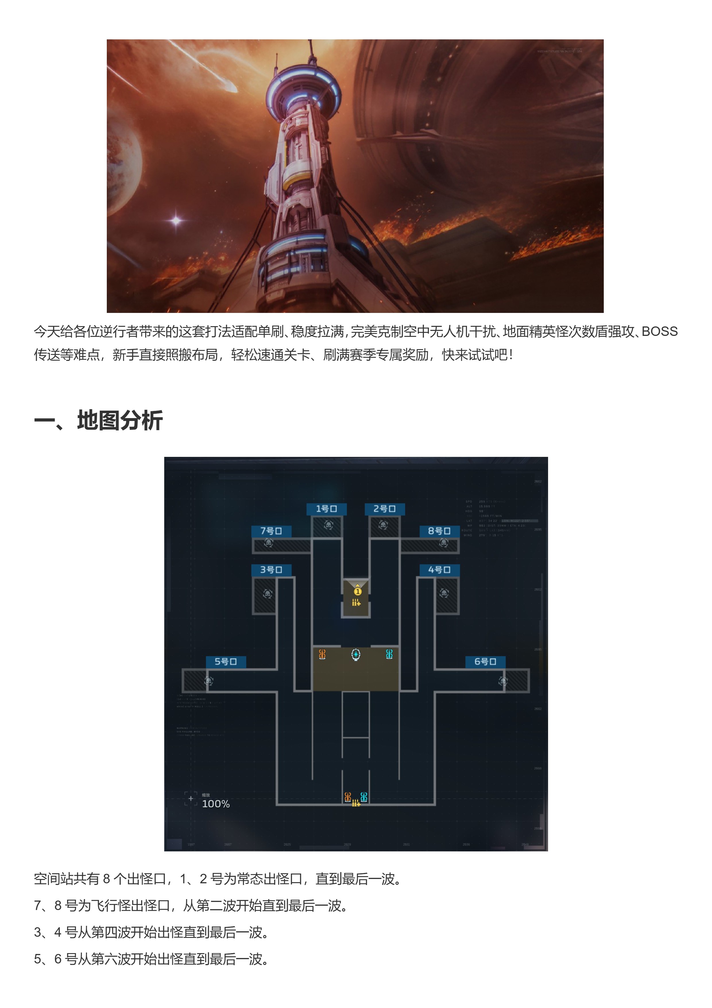 无惧铁鹰护盾！空间站挑战10打法教学，新手也能零翻车通关