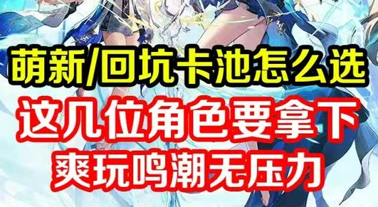 萌新和回坑玩家抽哪些角色最保值？
