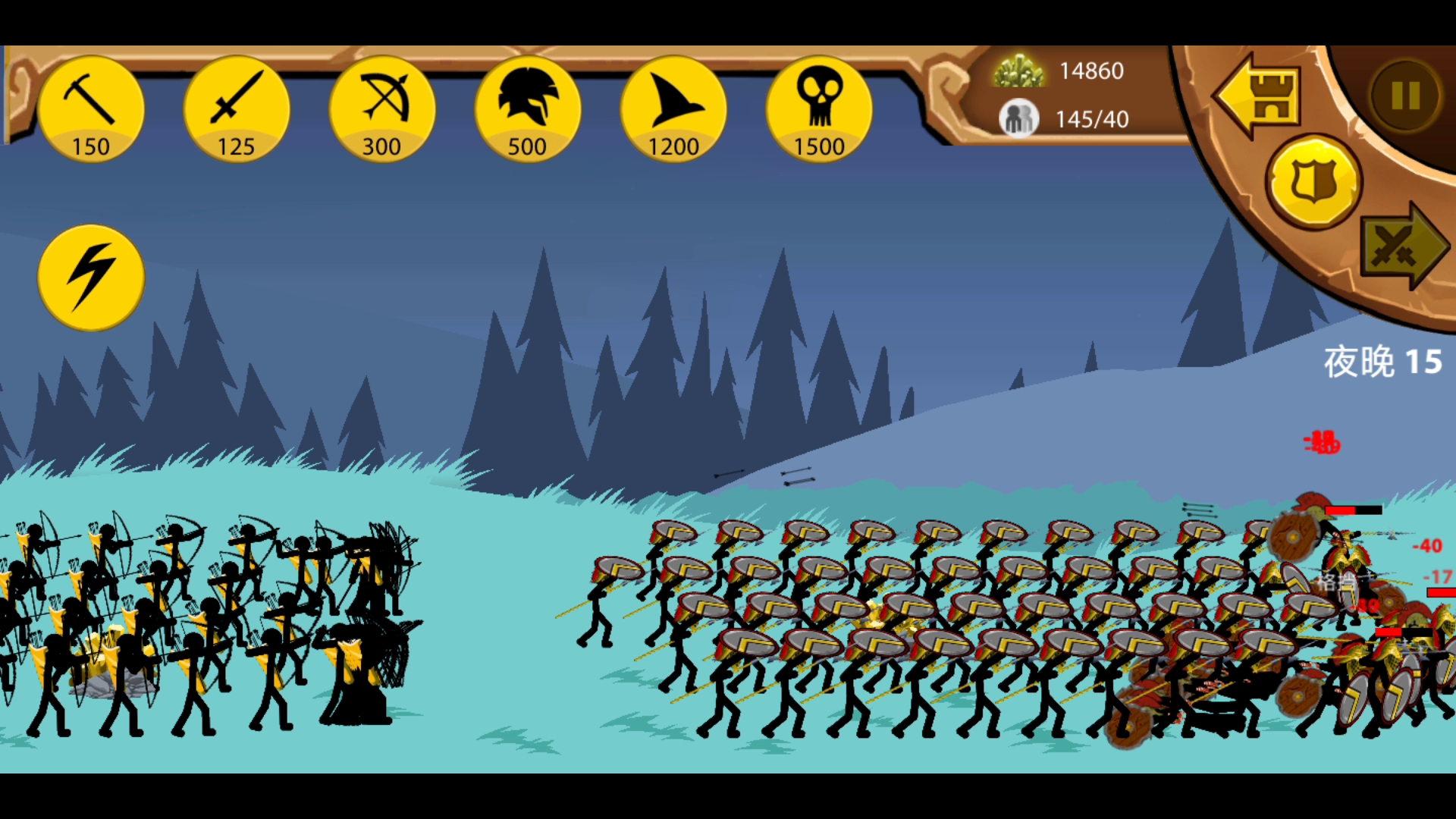 无人能敌，巨人矛士丧尸只能束手就擒。