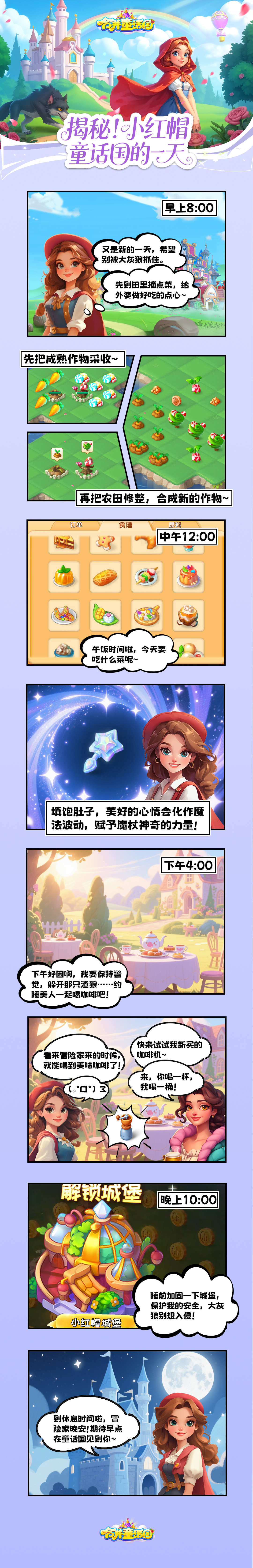 茶会逸闻丨揭秘！小红帽在童话国的一天