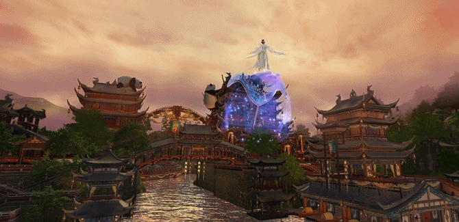 云那边是什么？来江湖奇景就能自己去看看～