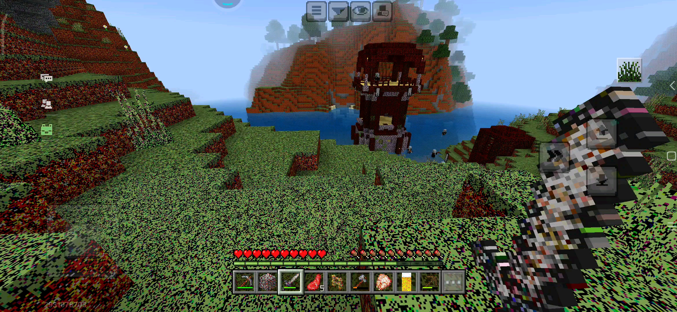 敌军就在塔内。我的麦很炸吗？