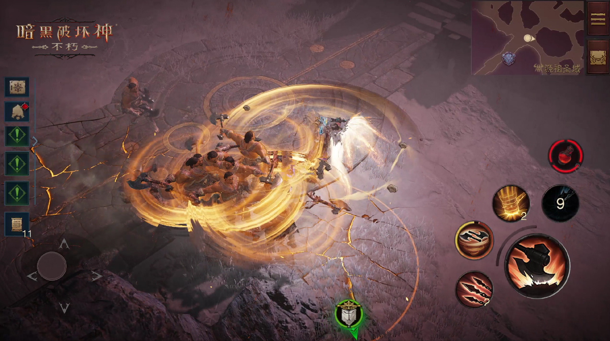 原始血脉，斗魂燃烧！《暗黑破坏神：不朽》首个大型野外PVP玩法【毁灭之声】明日重磅登场