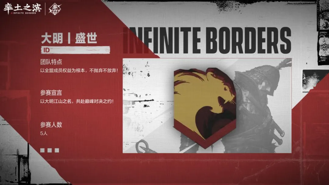 直击邀请赛丨参赛团队-【大明丨盛世】：十八赛季十三征服，诠释“可输不可不要脸”的尊严！