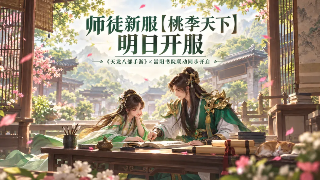 内含抽奖丨天龙携手嵩阳书院共话千年师承，师徒新服明日开启