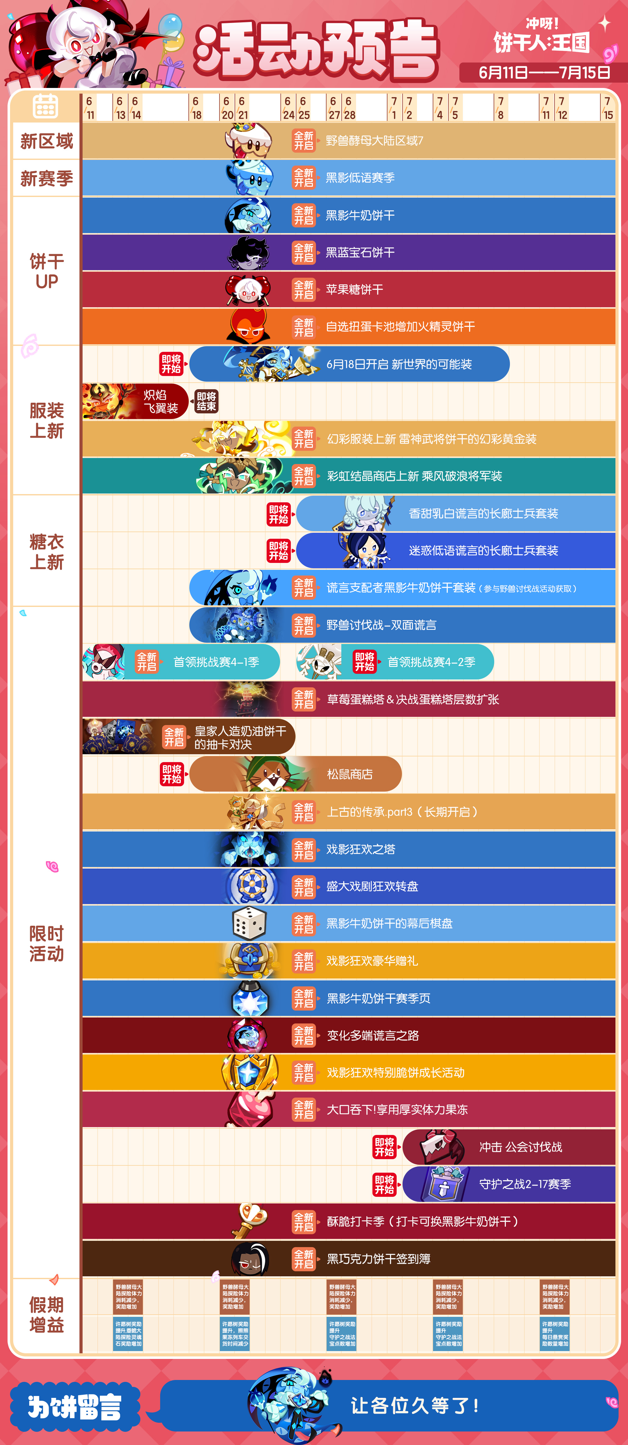 「活动月历」故事的主角闪亮登场！