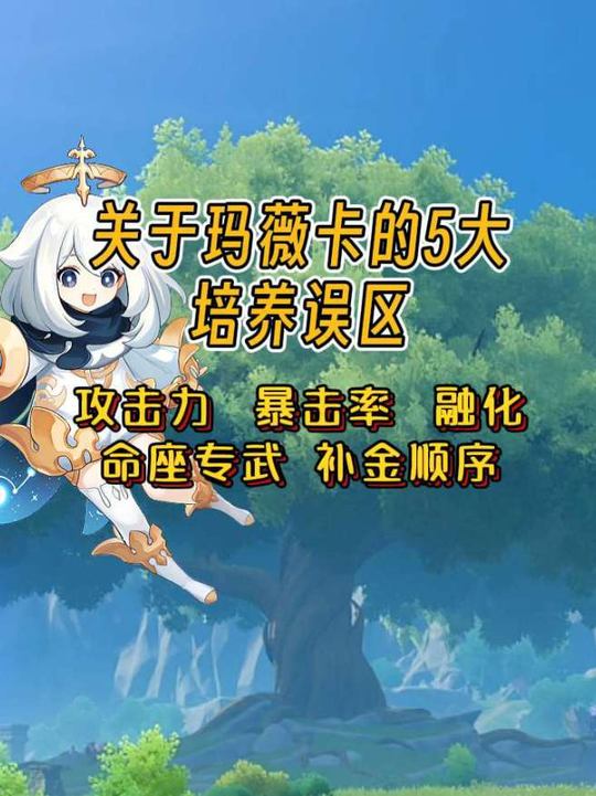 【角色攻略】关于玛薇卡的五大培养误区