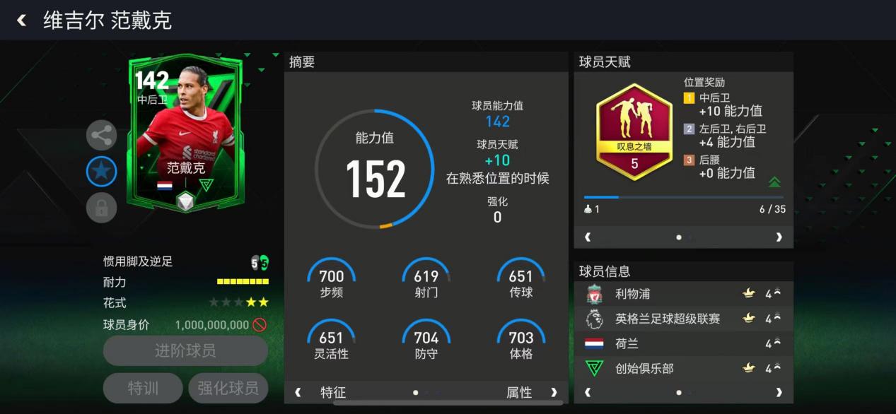 FC顶级后场推荐——范戴克