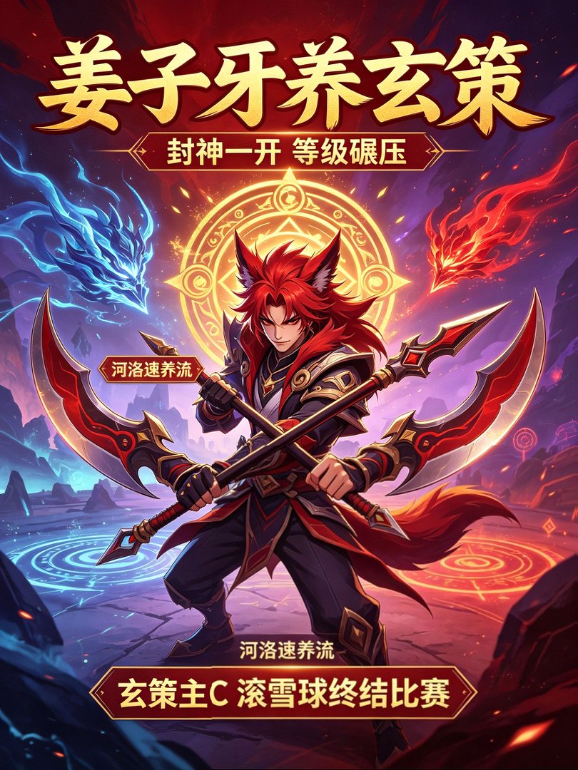 姜子牙·河洛玄策速养流攻略