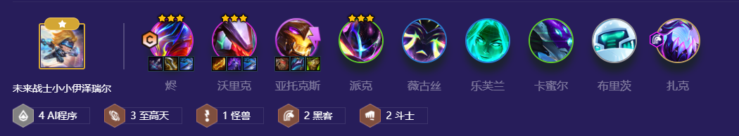 金铲铲之战：四黑客三至高天-烬主C体系