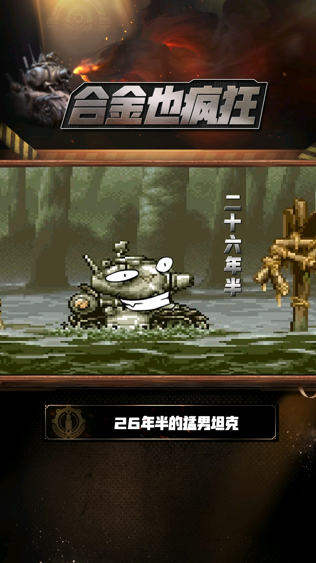 【合金也疯狂】坦克自述