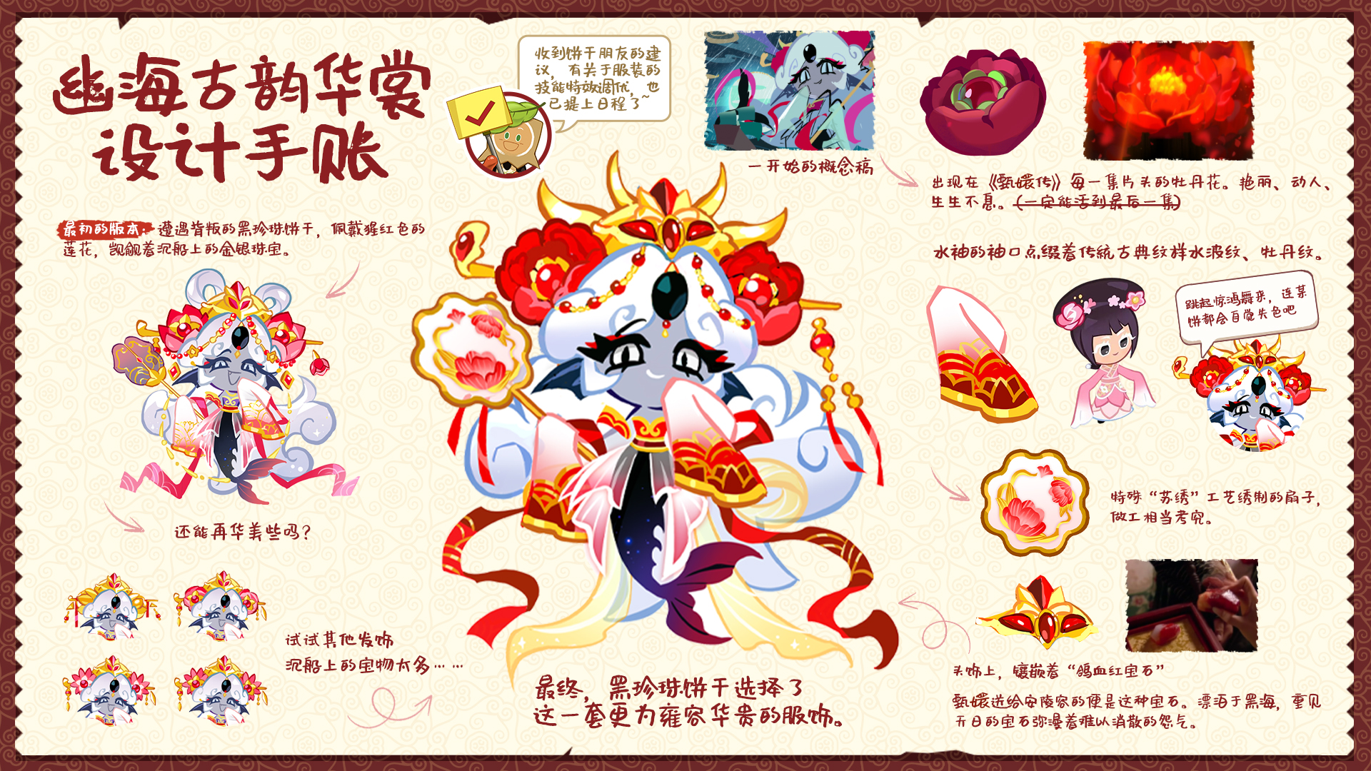 「设定手帐」幽海古韵华裳
