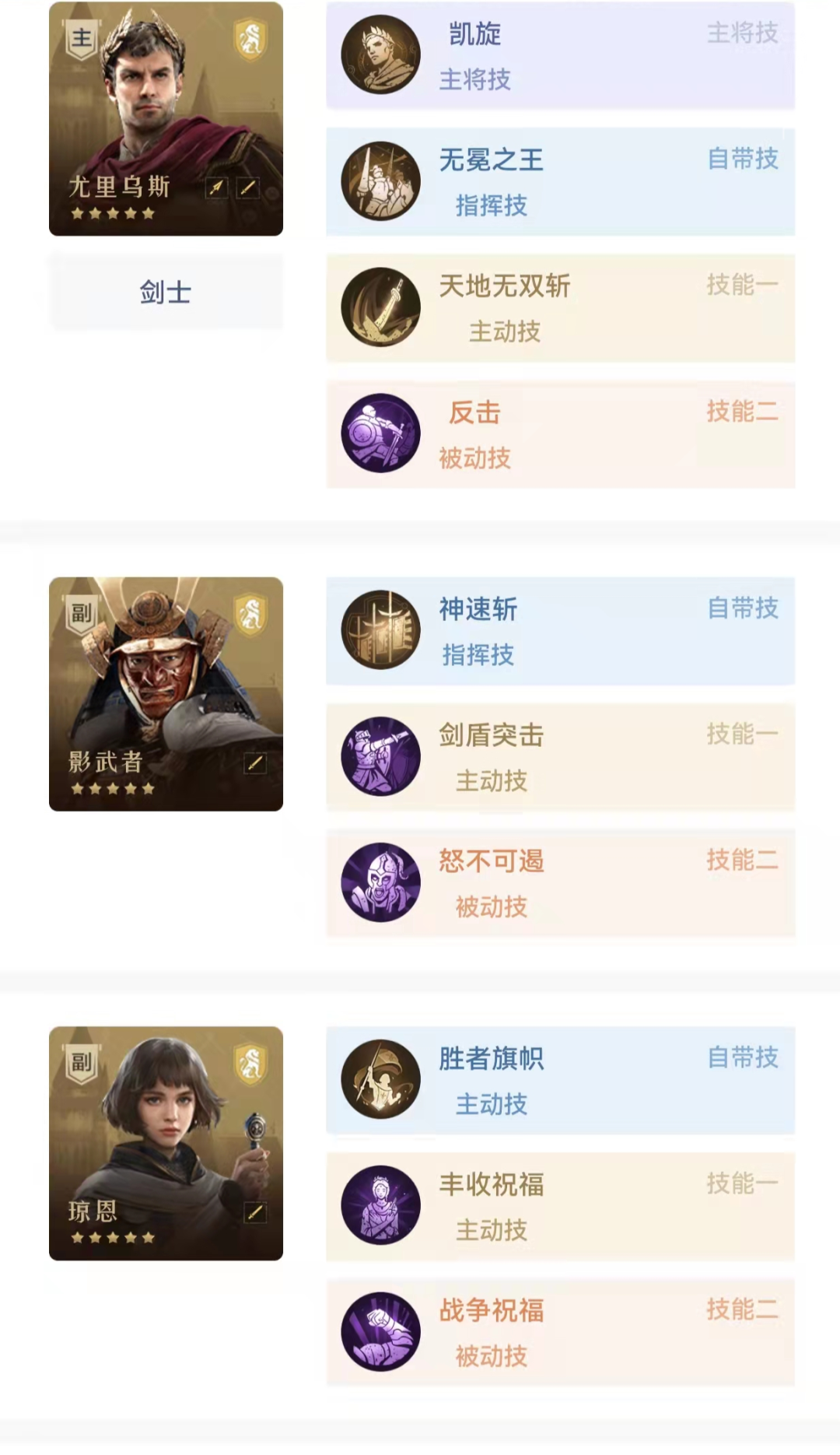 配将互助台丨人气阵容看这里，总有一款适合你！