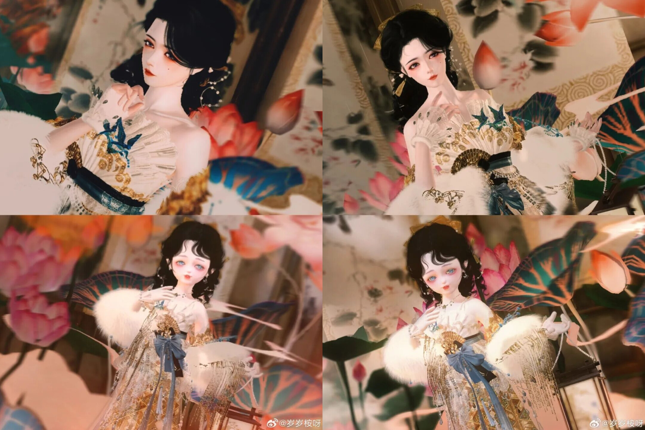 高雅少侠品鉴晴雪节穿搭中……