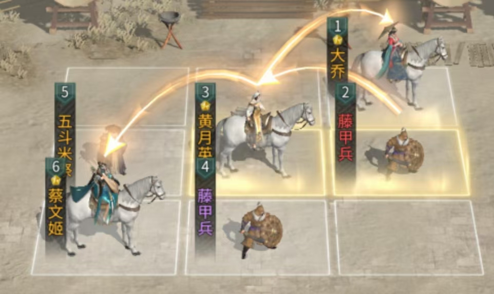 奇策机巧破敌阵，三姝联动定乾坤