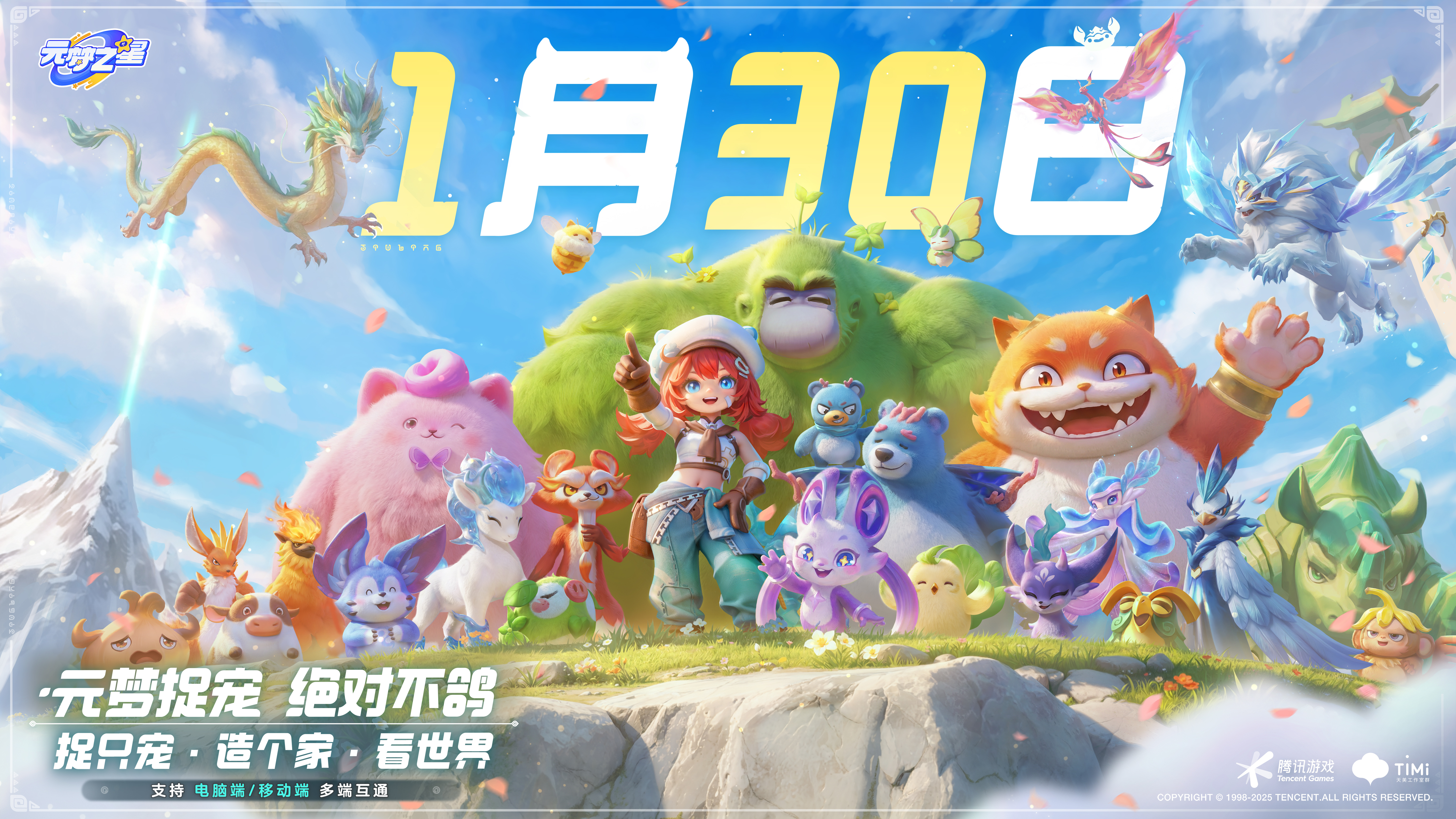 元梦捉宠 绝对不鸽