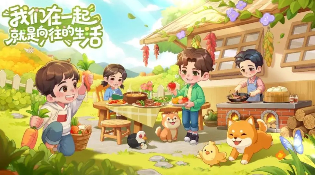 《向往的生活》不肝不氪零内卷！在虚拟蘑菇屋，找回弄丢已久的松弛感