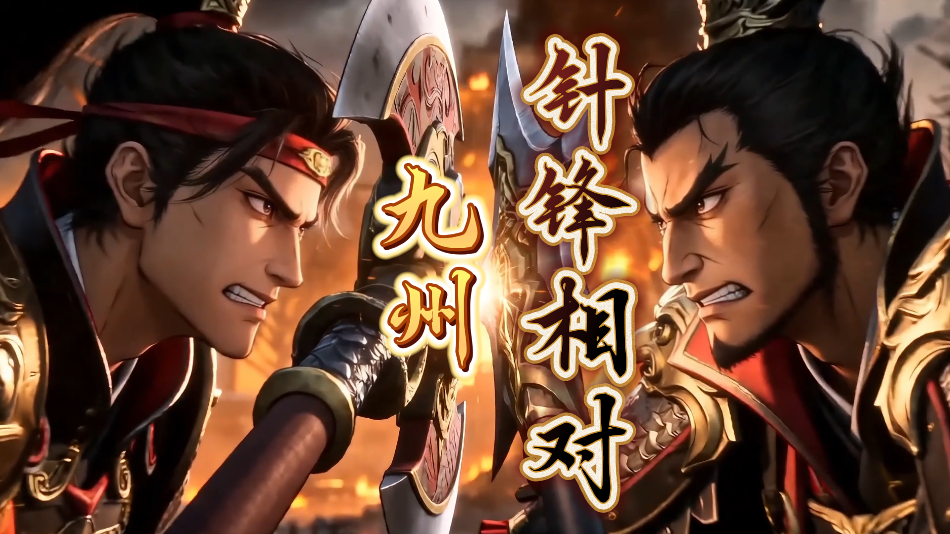 九州针锋相对