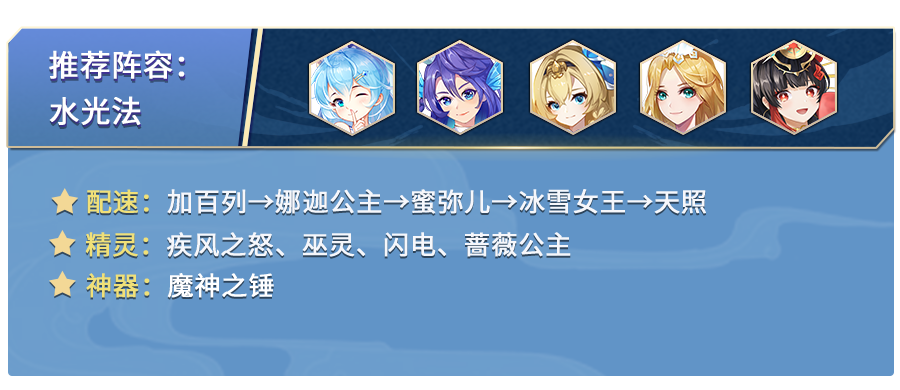 蜜弥儿水光法阵容，实力硬刚人马妲己热门体系！