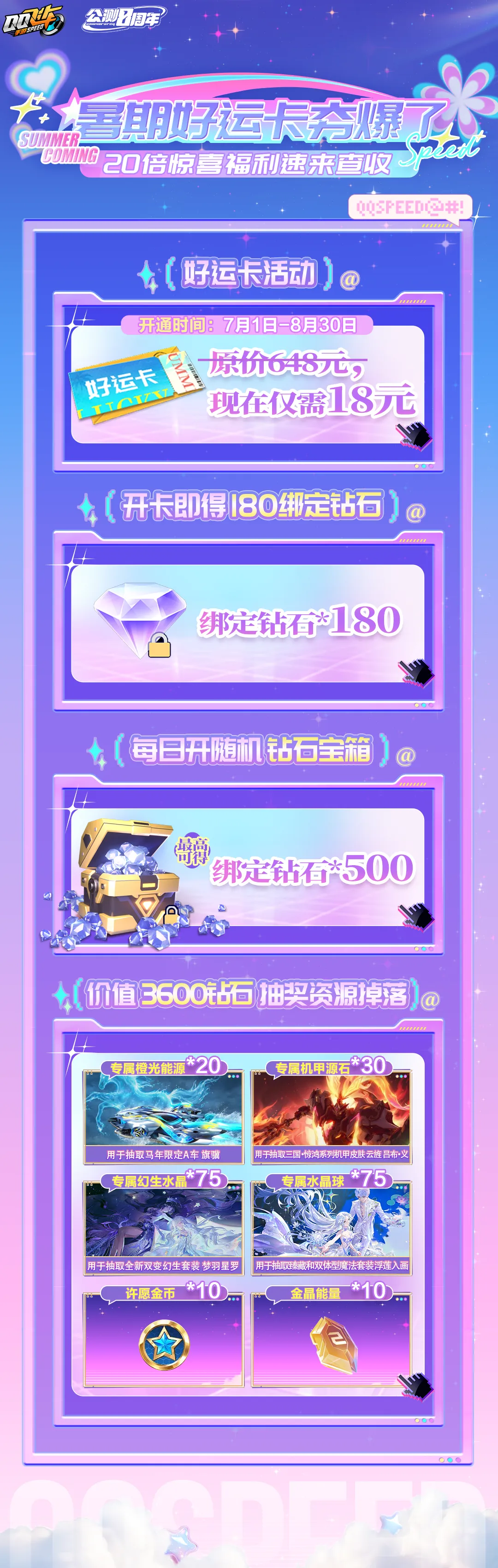全新双变幻生套装梦羽星罗7月5日重磅首发！