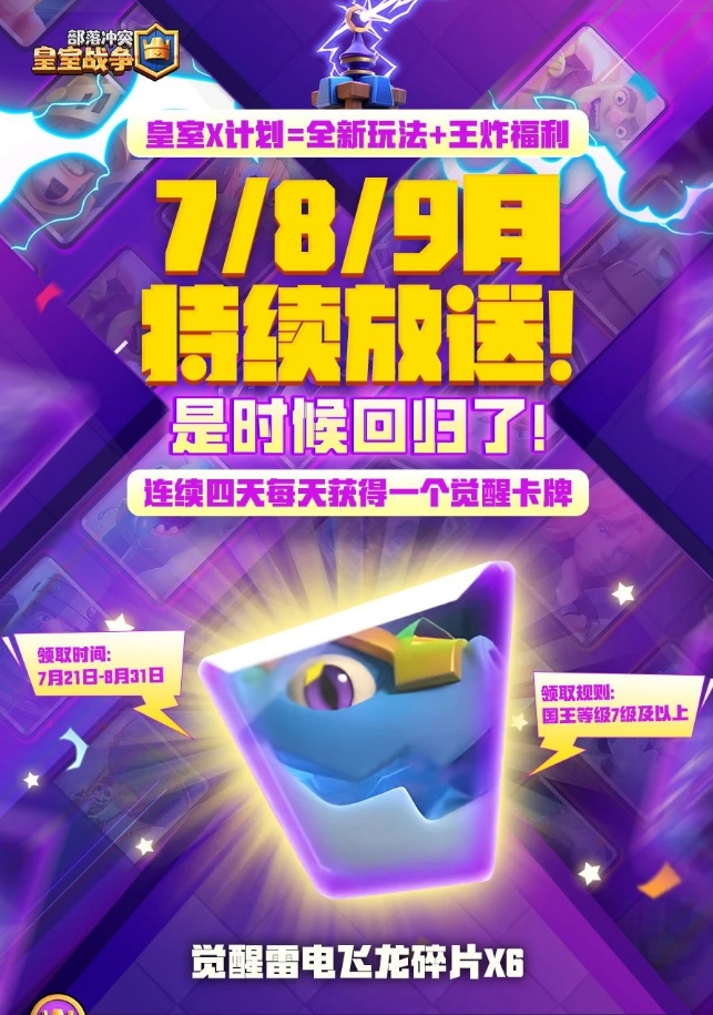 今日解锁觉醒雷电飞龙*6，快的人早就用上啦！
