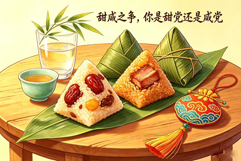 《刀剑仙域》端午话题活动：甜粽还是咸粽？