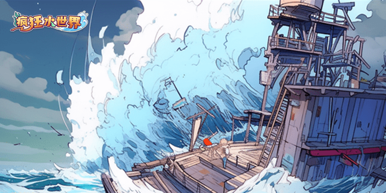 灭世洪水，打造浮游世界！《疯狂水世界》12月4日删档计费测试开启！