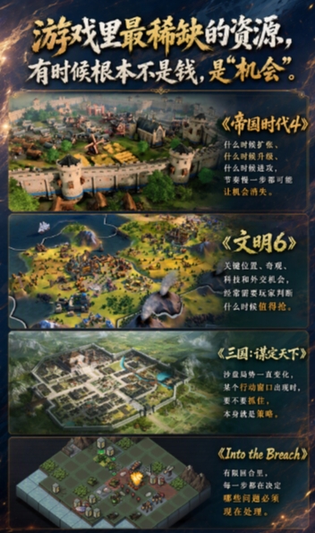 游戏里最稀缺的资源，有时候根本不是钱，是“机会”