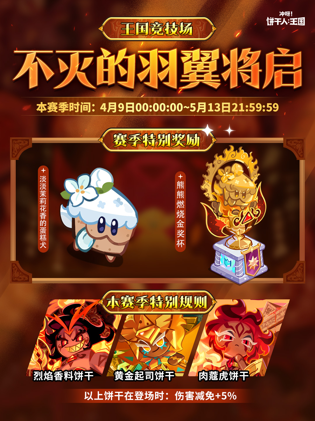全新「不灭的羽翼赛季」将启！
