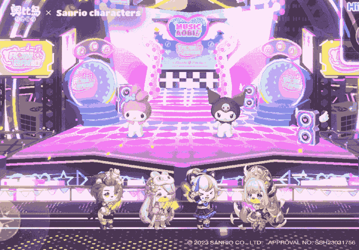 「三丽鸥明星」音乐晚会今晚开始！